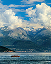 Lake Como and Alps