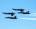 Navy Blue Angels Stunt