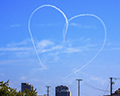 Sky Writing Heart