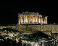 The Parthenon at Night