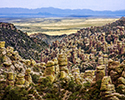 Chiricahua National Monument Panoramic View of Rhyolite Rock Formations