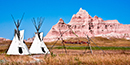 Bad Lands National Park Sioux Encampment