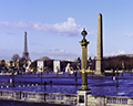 Place de la Concorde Obelisk and Eiffel Tower