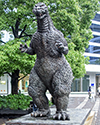 Godzilla Guarding Ginza
