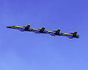 Navy Blue Angels In A Row
