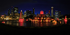 Chicago Lights Up Red - Blackhawks 2015 Stanley Cup Victory