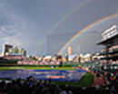 Double Rainbow Over Wrigley Field Before 2008 Cubs Vs White Sox Game